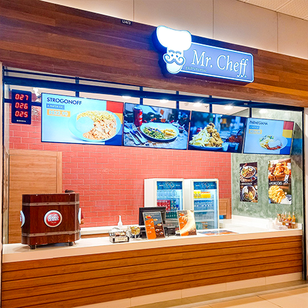 Logo da loja mr cheff